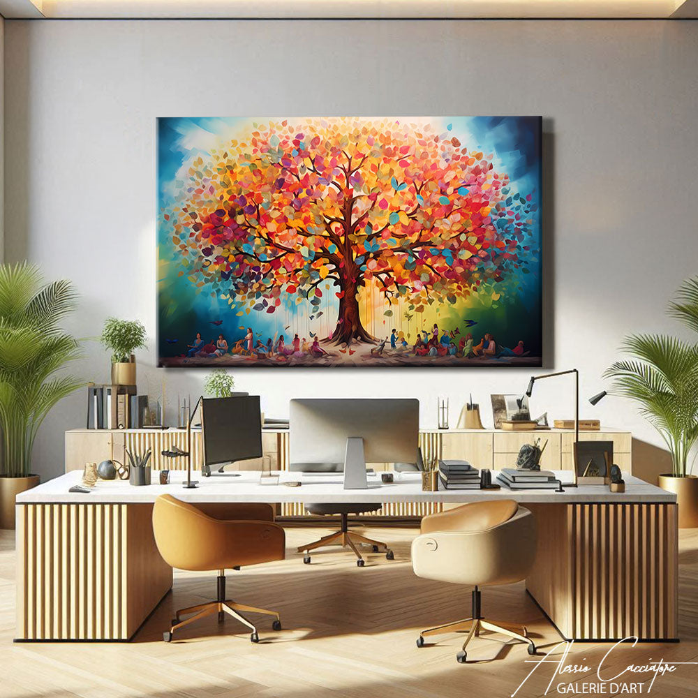 tableau Arbre de vie moderne