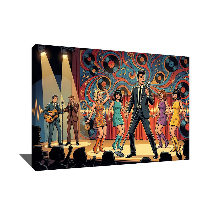 Tableau Disco Vintage