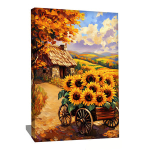 Tableau Avec Des Tournesols