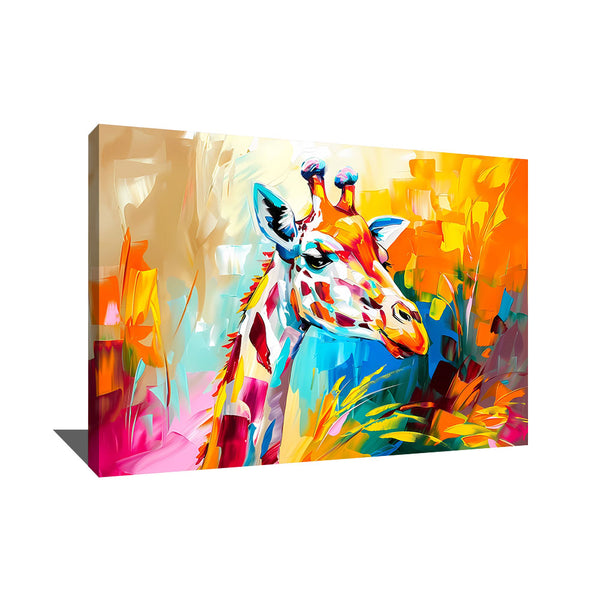 tableau girafe