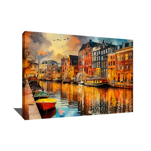 TABLEAU CANAL AMSTERDAM