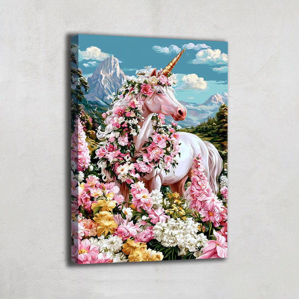 Tableau Licorne Chambre Fille