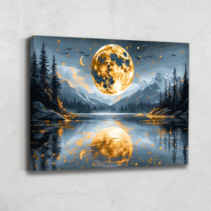 TABLEAU AVEC LUNE