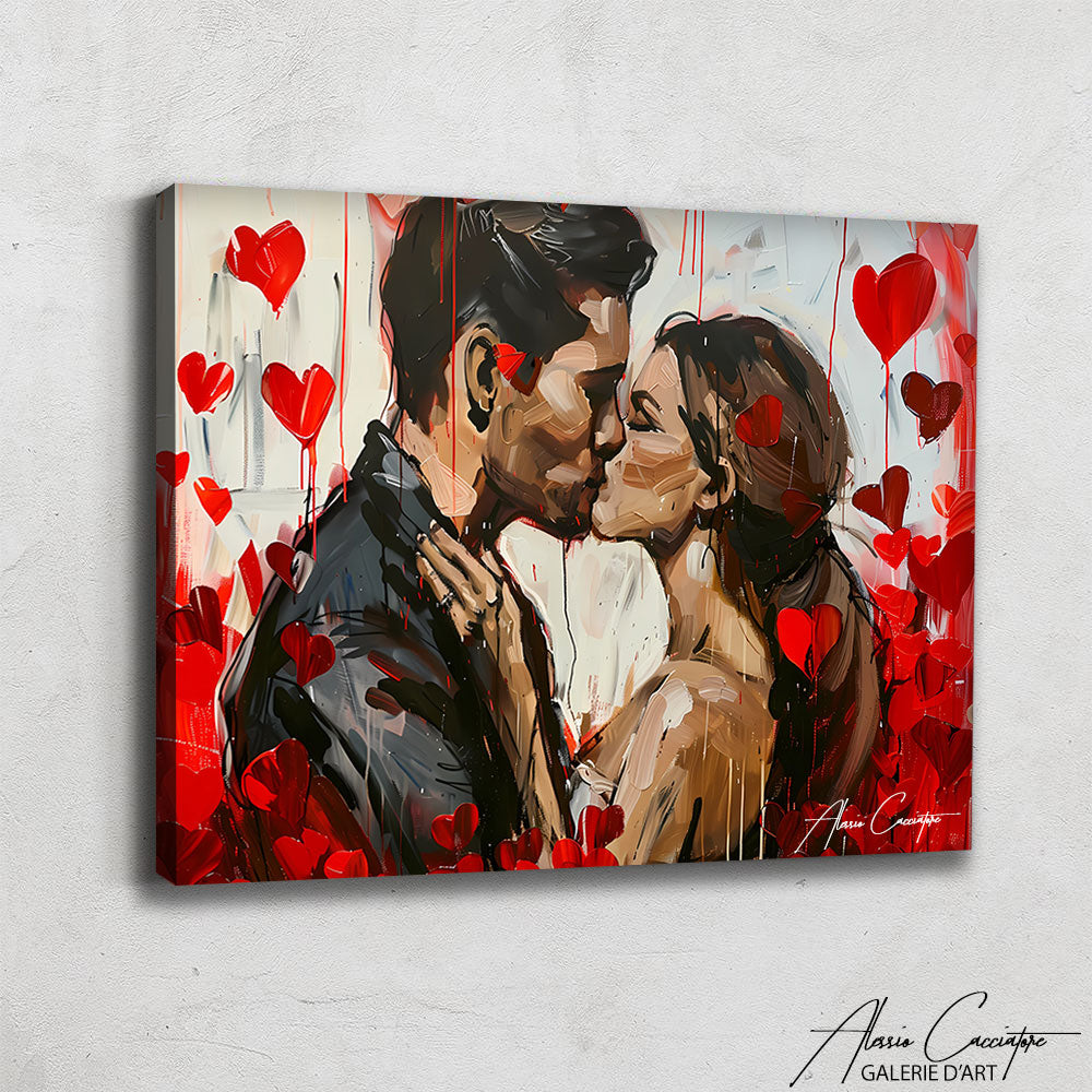 Tableau Couple Peinture