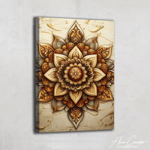 Tableau Mandala Beige