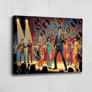 Tableau Disco Vintage