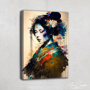 Tableau Japonais Geisha