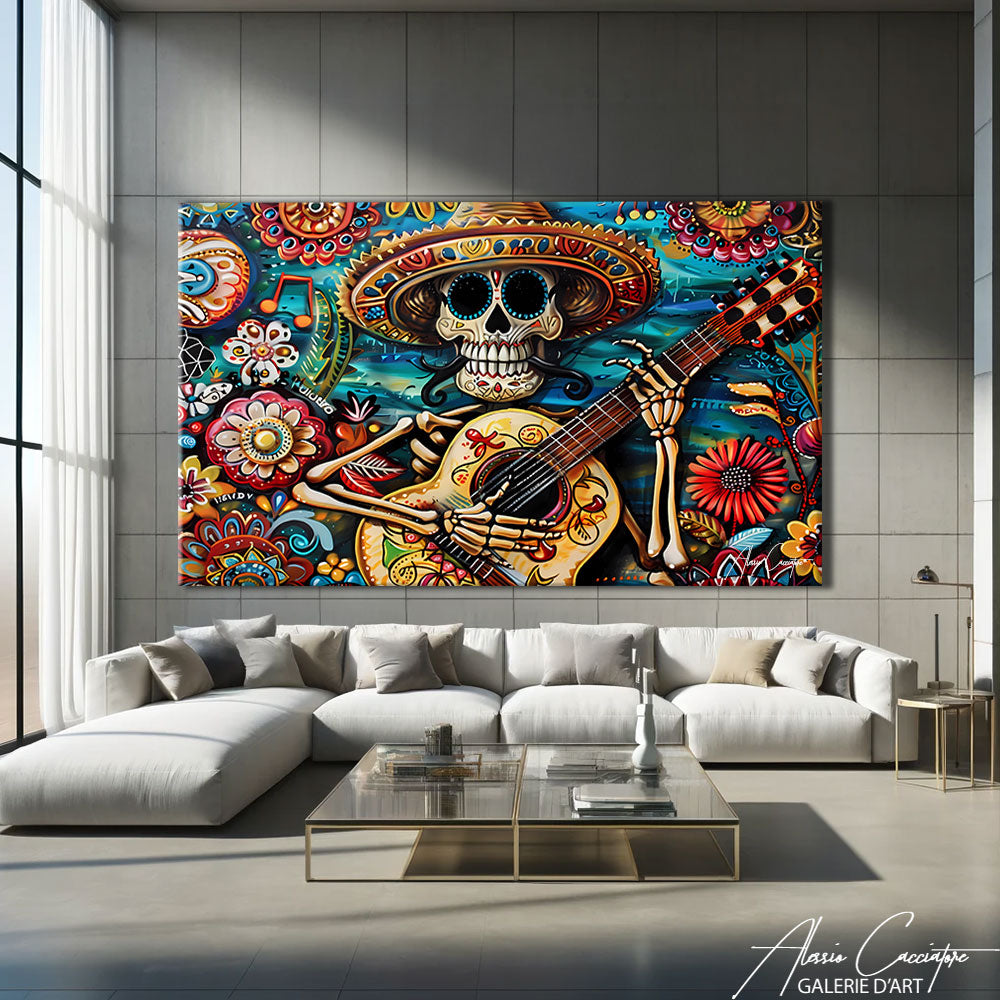 tableau tete de mort