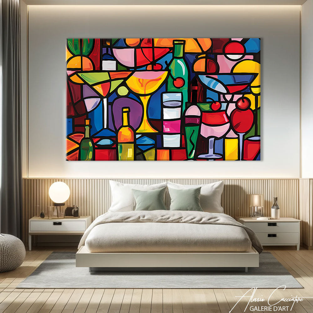 Tableau Grand Format Contemporain