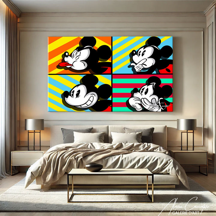 TABLEAU MICKEY COLORE

