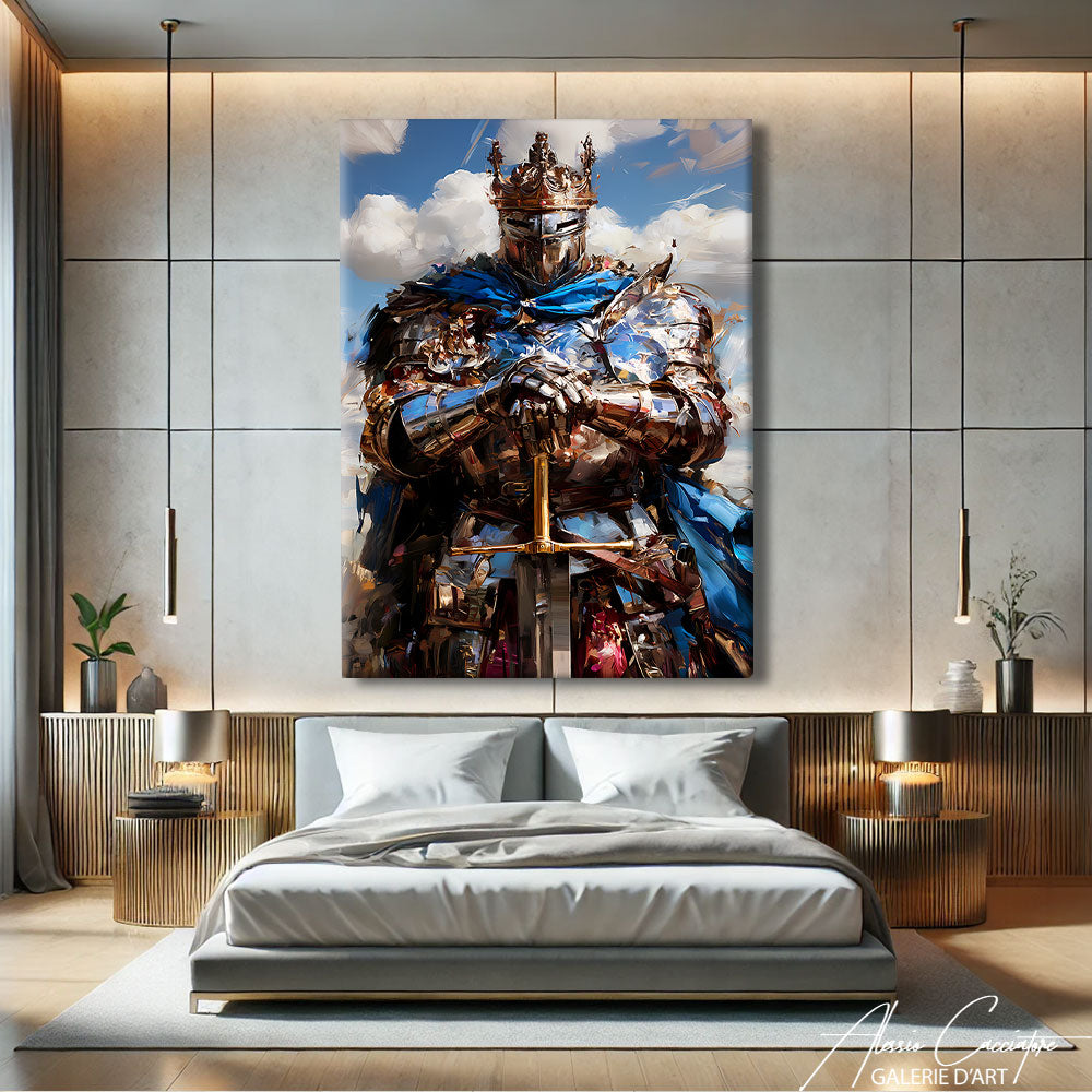 Toile Chevalier Peinture