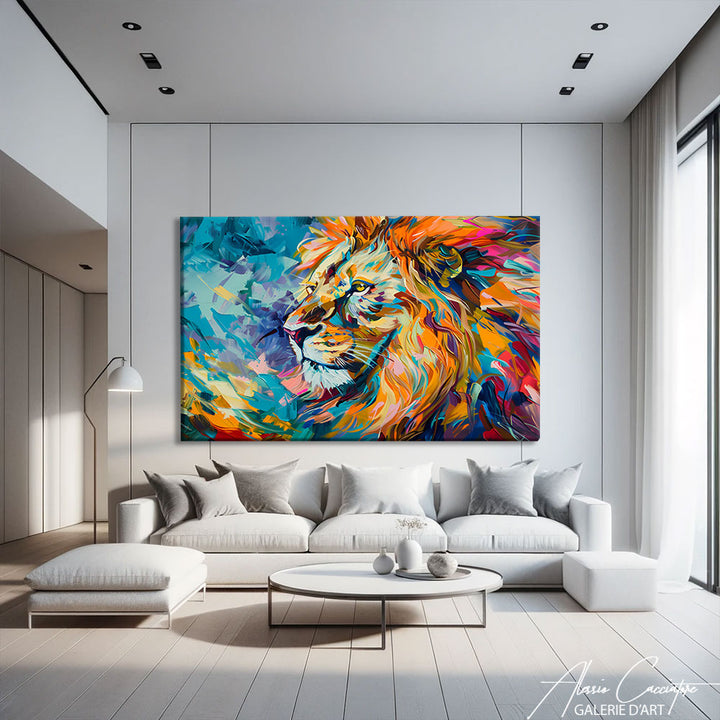 Tableau Lion Original
