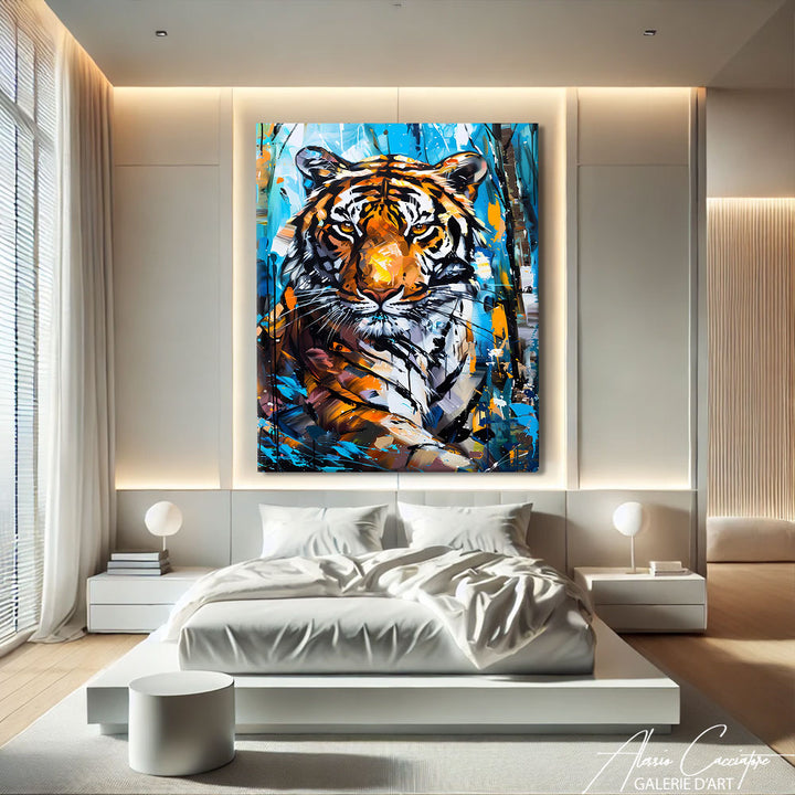 Tableau Toile Tigre