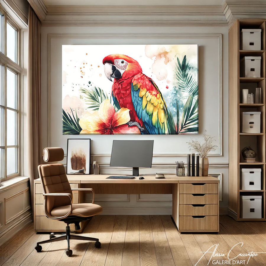 Perroquet Tableau
 – mise en situation