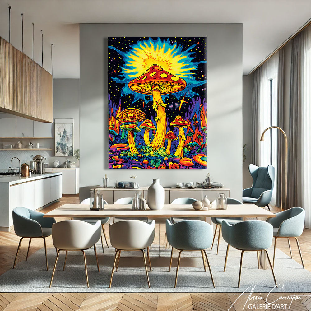 Tableau Champignons Des Bois