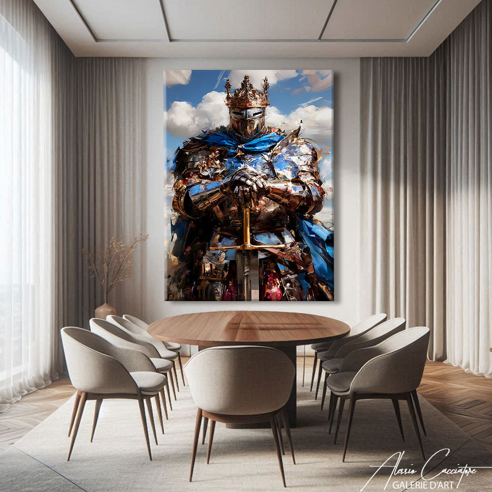 Tableau Chevalier Peinture
