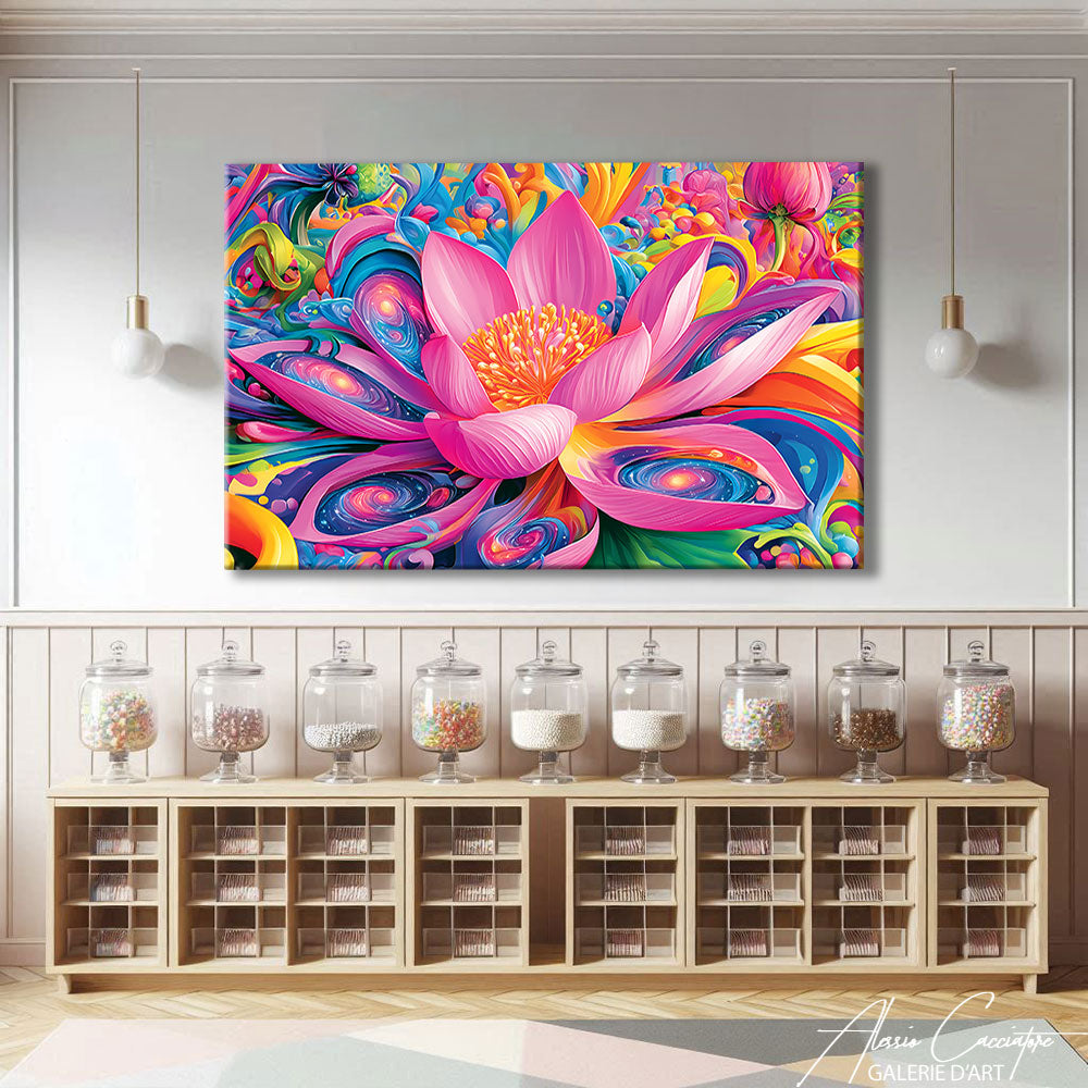 Affiche Fleur Lotus