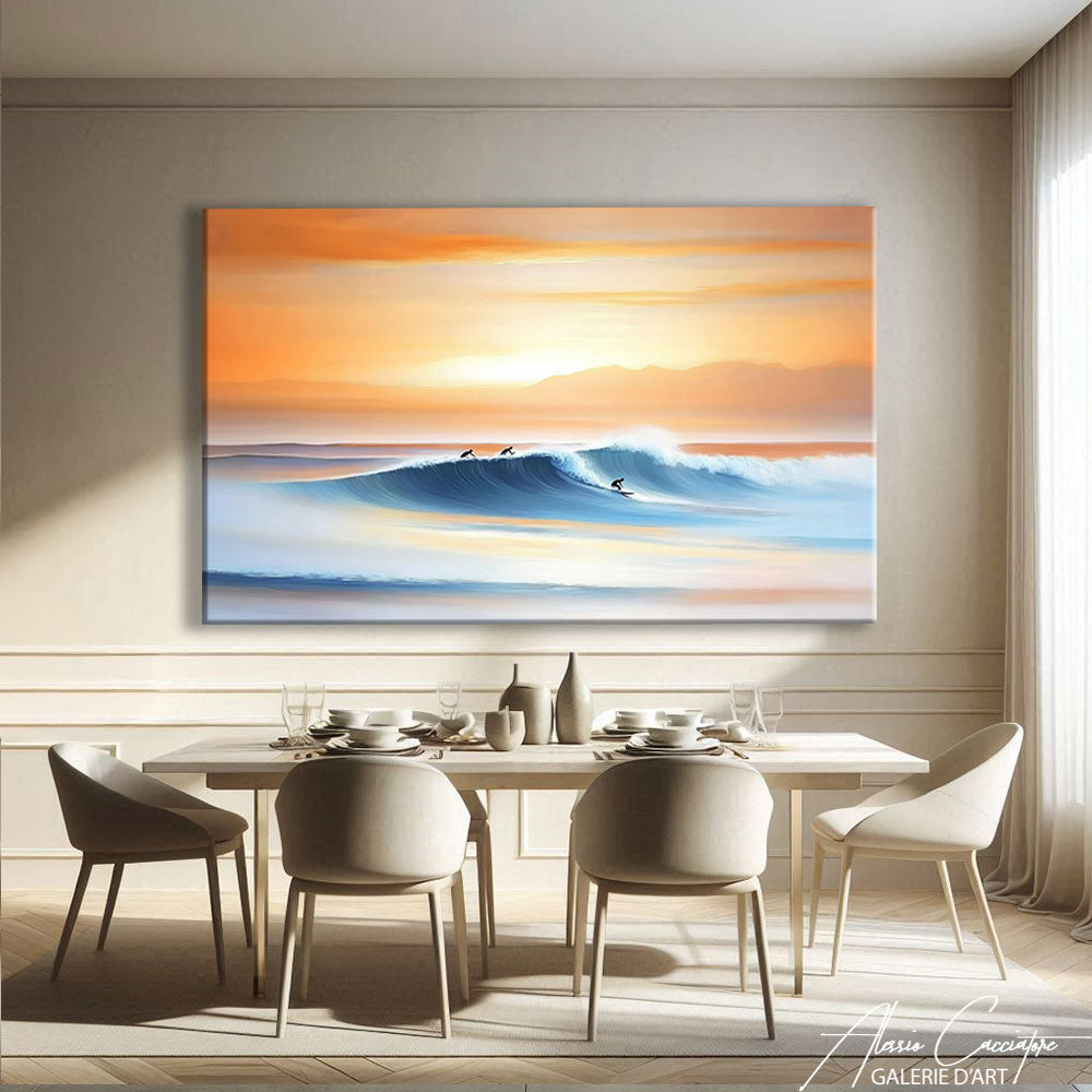 TABLEAU ABSTRAIT TENDANCE