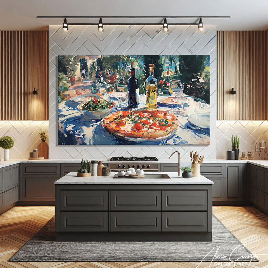 Tableau pour une Cuisine – mise en situation