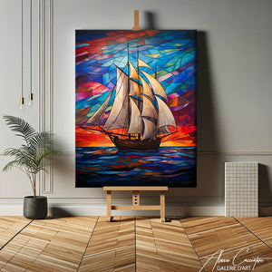 tableau bateau pirate