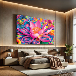 Décoration Murale Fleur Lotus