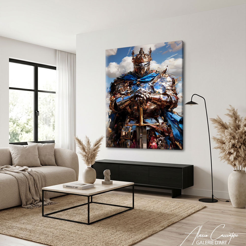 Affiche Chevalier Peinture