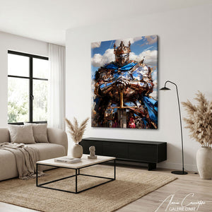 Affiche Chevalier Peinture