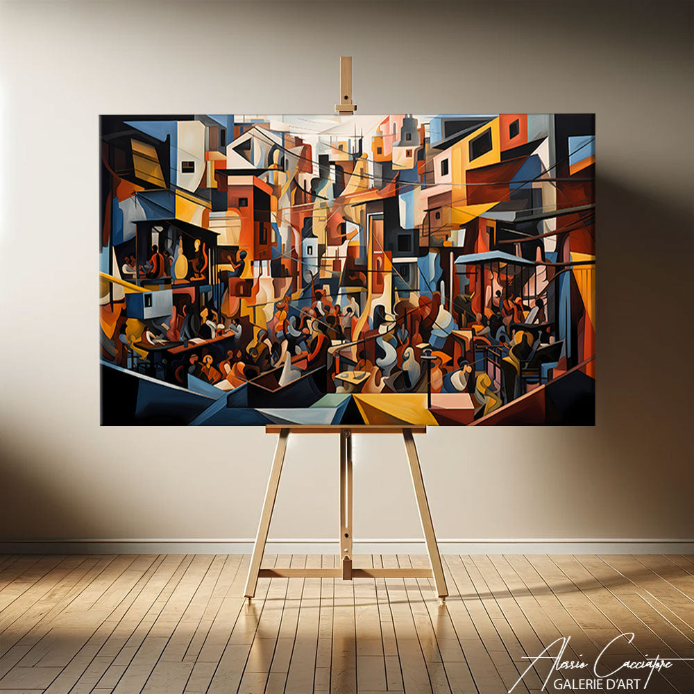 peinture abstraite cubisme