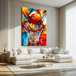 Tableau Graffiti Basket