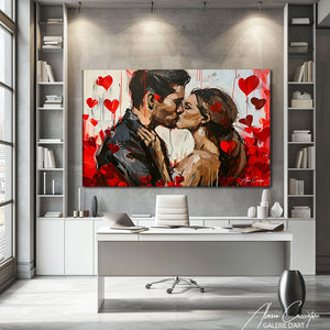 Tableau de Couple Amoureux