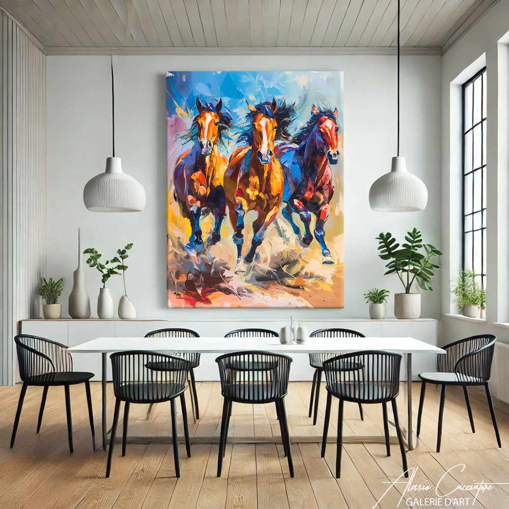 Tableau Cheval Dessin
