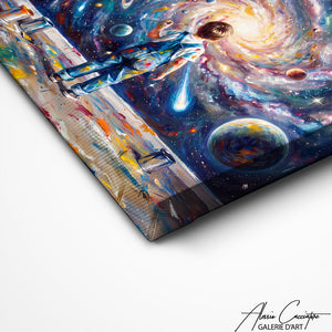 Art Mural Galaxie
