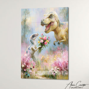 Art Mural Dinosaure Enfant
