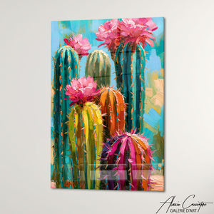 Cadre Toile Cactus