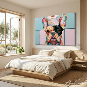 Affiche Portrait Chien Tableau