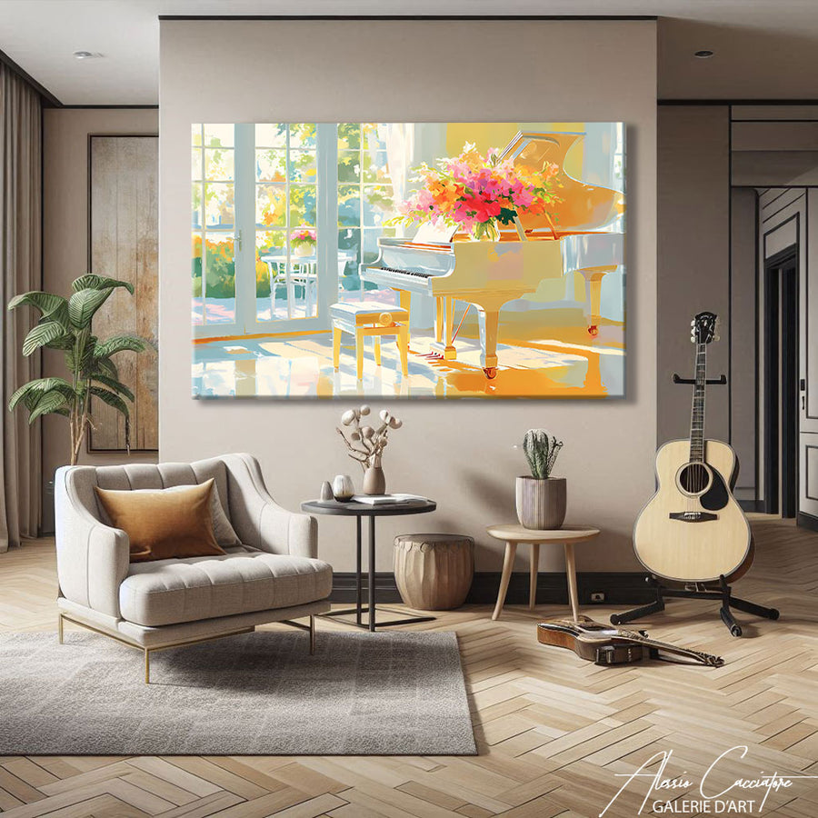 Affiche Piano – mise en situation