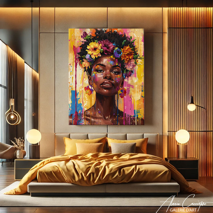 cadre femme africaine – mise en situation