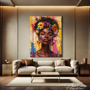 Peinture Dessin Femme Africaine
