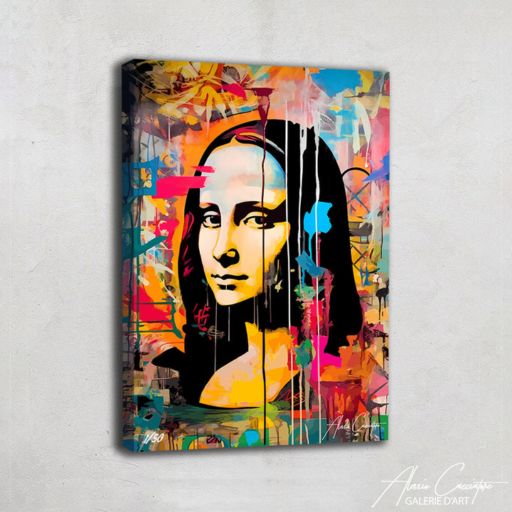 Tableau Street Art Mona Lisa