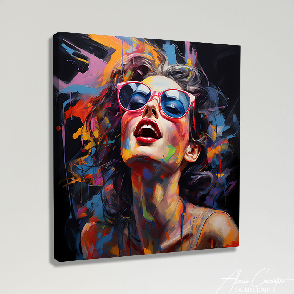 Peinture Visage de Femme