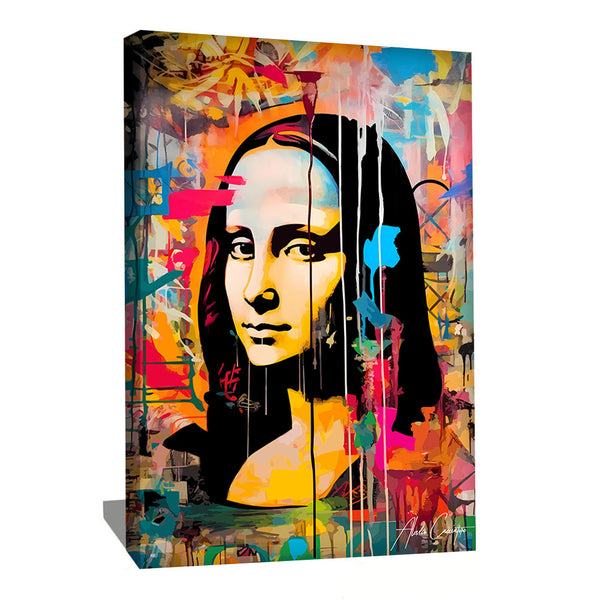 Tableau Street Art Mona Lisa