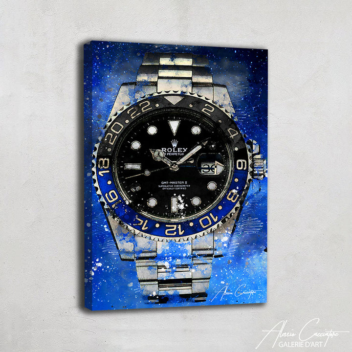 TABLEAU ROLEX BATMAN
