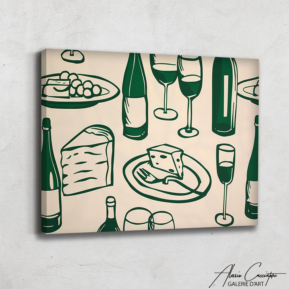 Tableau Peinture Minimaliste