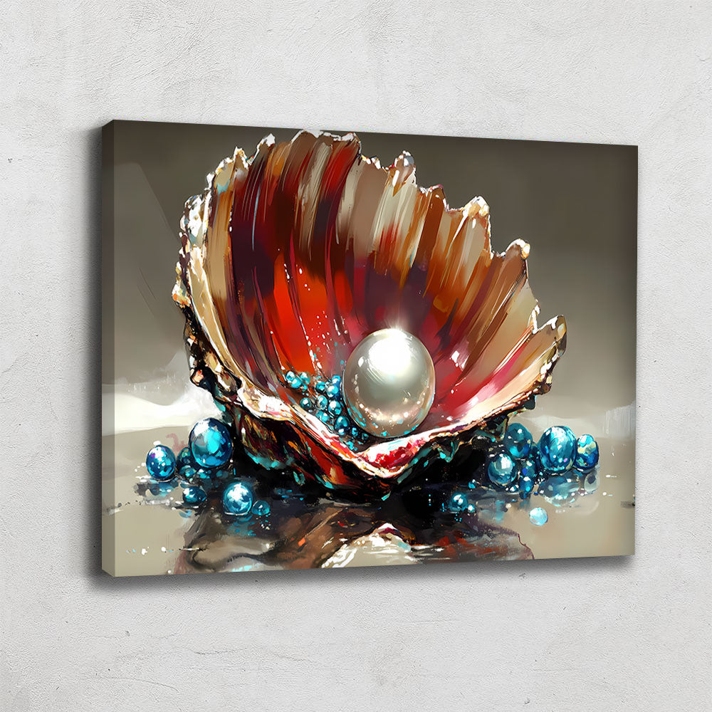TABLEAU COQUILLAGE OUVERT