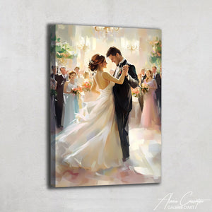 tableau peinture couple
