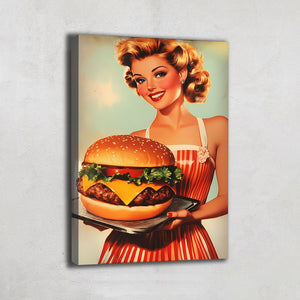 Tableau Rétro Cuisine