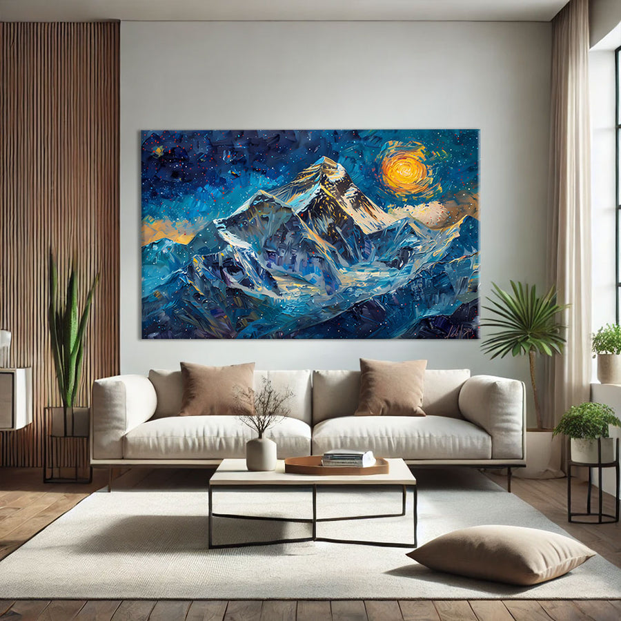 Tableau Montagnes
 – mise en situation