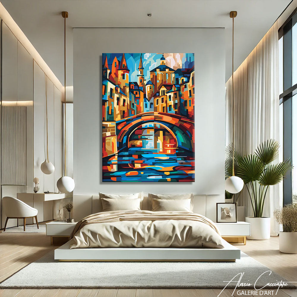 Peinture Cubique Moderne
