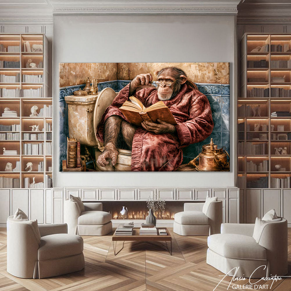 tableau singe