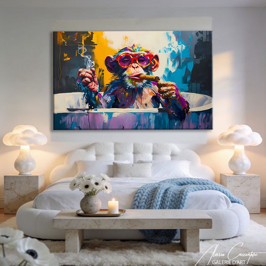 tableau pop art – mise en situation